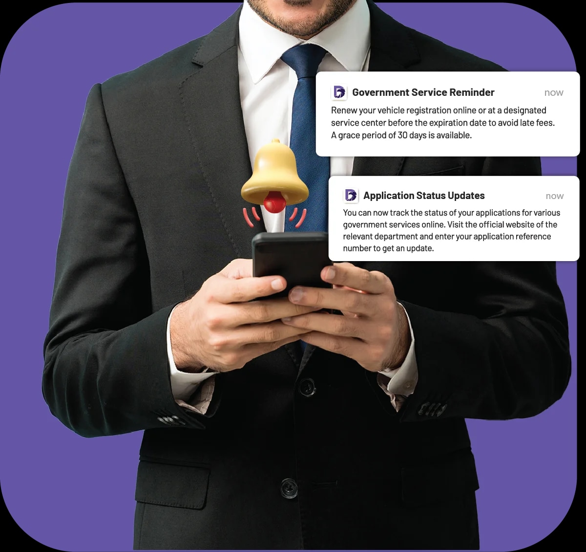 Government Service Updates & Reminders